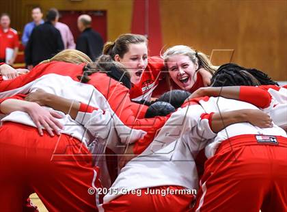 Thumbnail 2 in Regis Jesuit vs. Piedmont (Cardinal Newman Classic) photogallery.