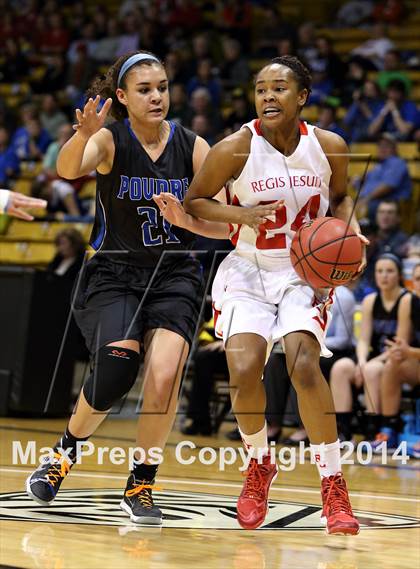 Thumbnail 2 in Poudre vs. Regis Jesuit (CHSAA 5A Semifinal) photogallery.