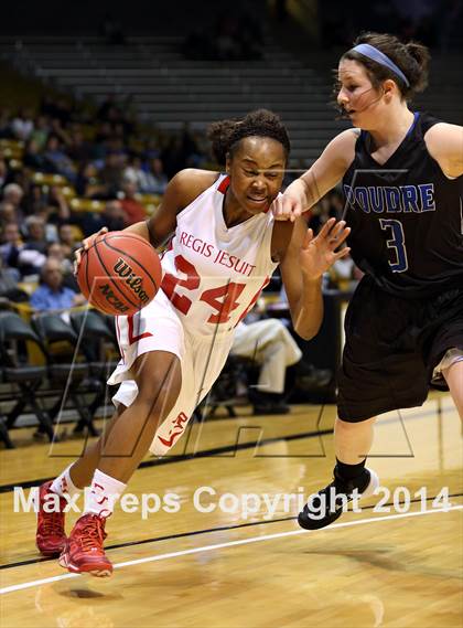 Thumbnail 2 in Poudre vs. Regis Jesuit (CHSAA 5A Semifinal) photogallery.