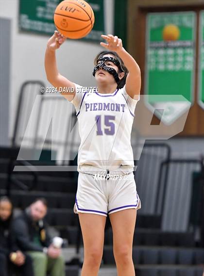 Thumbnail 2 in Rancho Christian vs. Piedmont (St. Mary's MLK Showcase) photogallery.