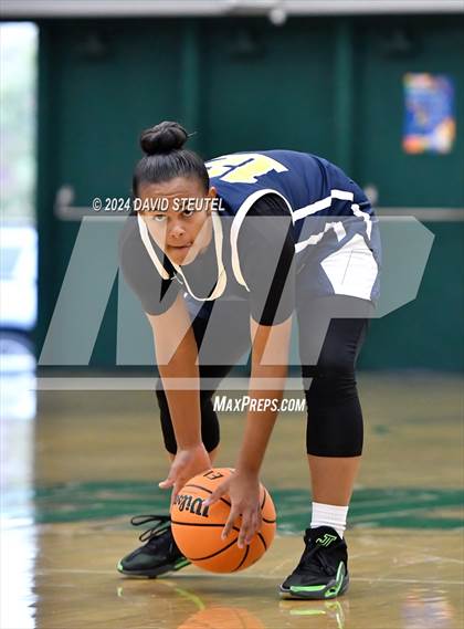 Thumbnail 1 in Rancho Christian vs. Piedmont (St. Mary's MLK Showcase) photogallery.