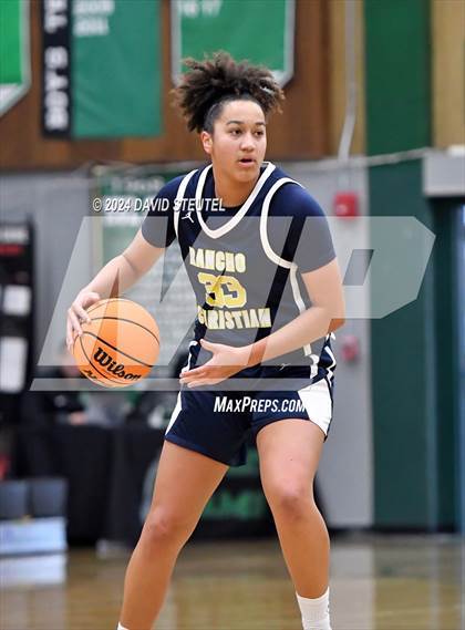 Thumbnail 1 in Rancho Christian vs. Piedmont (St. Mary's MLK Showcase) photogallery.