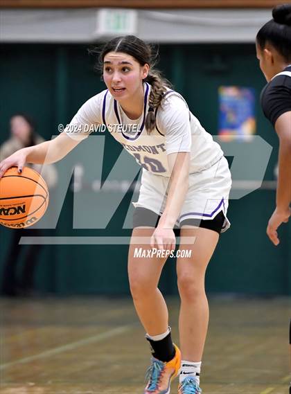 Thumbnail 1 in Rancho Christian vs. Piedmont (St. Mary's MLK Showcase) photogallery.