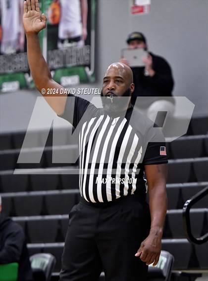 Thumbnail 2 in Rancho Christian vs. Piedmont (St. Mary's MLK Showcase) photogallery.