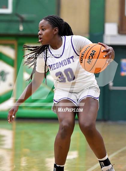 Thumbnail 1 in Rancho Christian vs. Piedmont (St. Mary's MLK Showcase) photogallery.