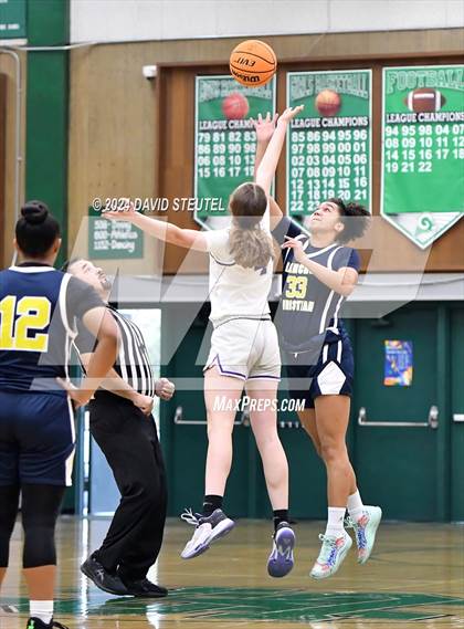Thumbnail 1 in Rancho Christian vs. Piedmont (St. Mary's MLK Showcase) photogallery.