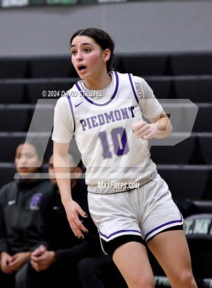 Thumbnail 2 in Rancho Christian vs. Piedmont (St. Mary's MLK Showcase) photogallery.