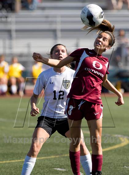 Thumbnail 3 in Citrus Valley vs. Oxnard (CIF SS D6 Final) photogallery.