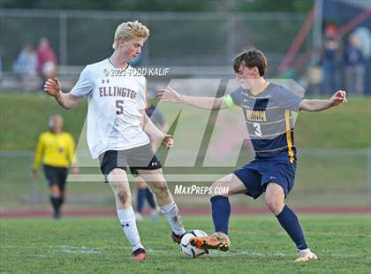 Thumbnail 2 in RHAM vs. Ellington (CIAC Class M First Round) photogallery.