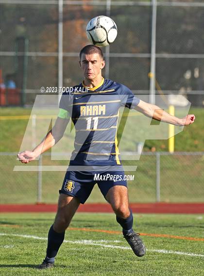 Thumbnail 1 in RHAM vs. Ellington (CIAC Class M First Round) photogallery.