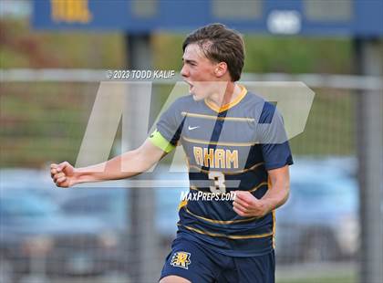 Thumbnail 1 in RHAM vs. Ellington (CIAC Class M First Round) photogallery.
