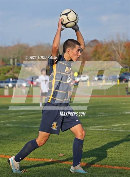 Thumbnail 2 in RHAM vs. Ellington (CIAC Class M First Round) photogallery.