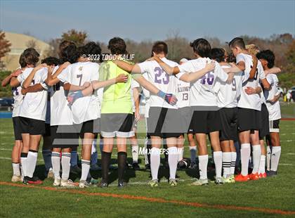Thumbnail 3 in RHAM vs. Ellington (CIAC Class M First Round) photogallery.