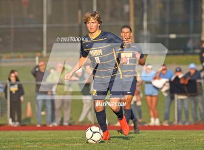 Thumbnail 3 in RHAM vs. Ellington (CIAC Class M First Round) photogallery.