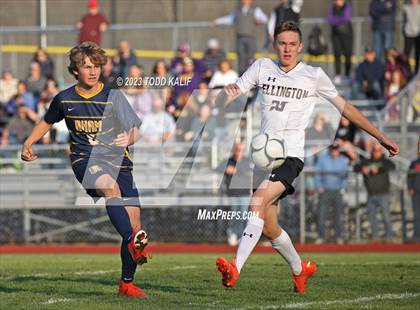 Thumbnail 2 in RHAM vs. Ellington (CIAC Class M First Round) photogallery.
