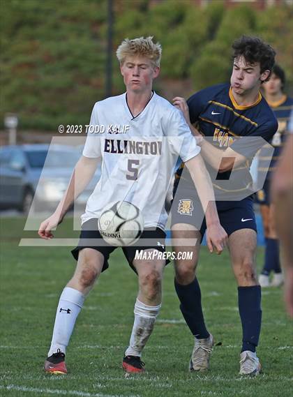 Thumbnail 2 in RHAM vs. Ellington (CIAC Class M First Round) photogallery.