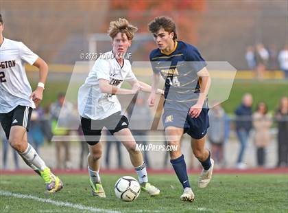 Thumbnail 1 in RHAM vs. Ellington (CIAC Class M First Round) photogallery.