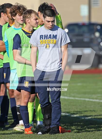 Thumbnail 2 in RHAM vs. Ellington (CIAC Class M First Round) photogallery.