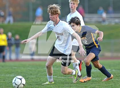 Thumbnail 2 in RHAM vs. Ellington (CIAC Class M First Round) photogallery.