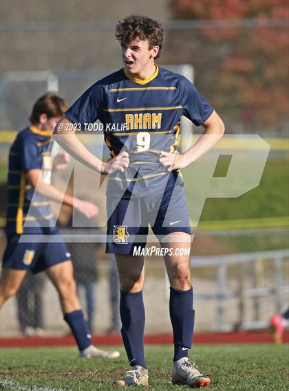 Thumbnail 2 in RHAM vs. Ellington (CIAC Class M First Round) photogallery.