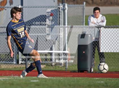 Thumbnail 2 in RHAM vs. Ellington (CIAC Class M First Round) photogallery.