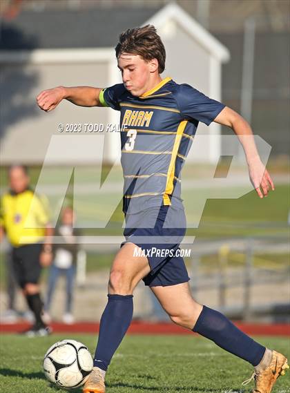 Thumbnail 1 in RHAM vs. Ellington (CIAC Class M First Round) photogallery.