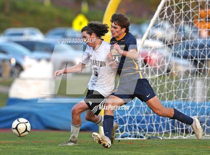 Thumbnail 2 in RHAM vs. Ellington (CIAC Class M First Round) photogallery.