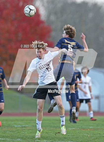 Thumbnail 1 in RHAM vs. Ellington (CIAC Class M First Round) photogallery.