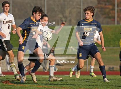 Thumbnail 2 in RHAM vs. Ellington (CIAC Class M First Round) photogallery.