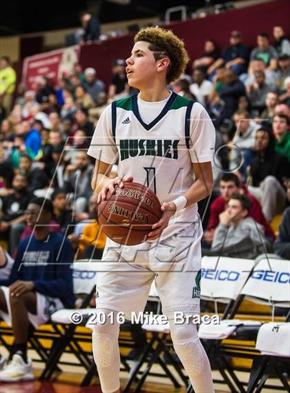 Thumbnail 1 in Chino Hills vs. High Point Christian Academy (Spalding Hoophall Classic) photogallery.