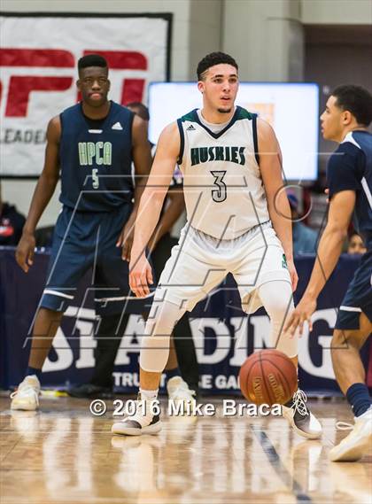 Thumbnail 1 in Chino Hills vs. High Point Christian Academy (Spalding Hoophall Classic) photogallery.