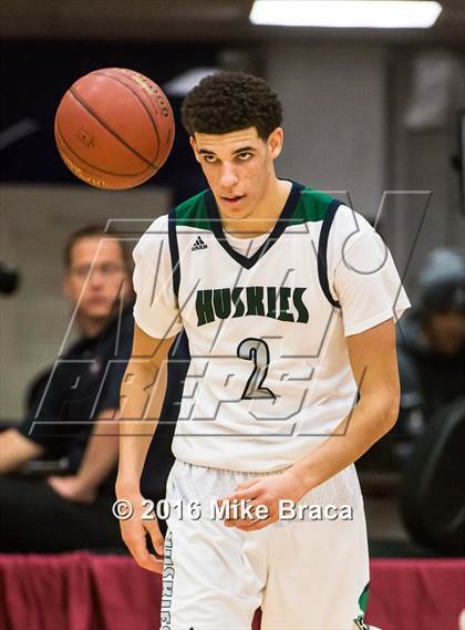 Thumbnail 1 in Chino Hills vs. High Point Christian Academy (Spalding Hoophall Classic) photogallery.