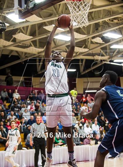 Thumbnail 2 in Chino Hills vs. High Point Christian Academy (Spalding Hoophall Classic) photogallery.