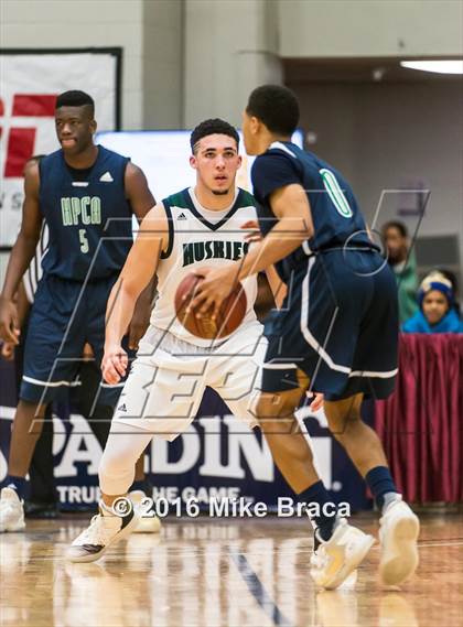 Thumbnail 2 in Chino Hills vs. High Point Christian Academy (Spalding Hoophall Classic) photogallery.