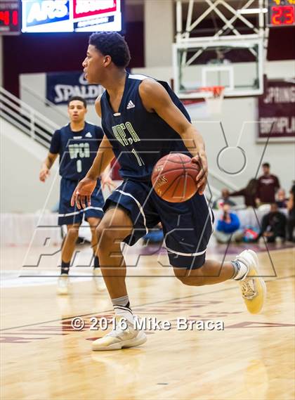 Thumbnail 3 in Chino Hills vs. High Point Christian Academy (Spalding Hoophall Classic) photogallery.