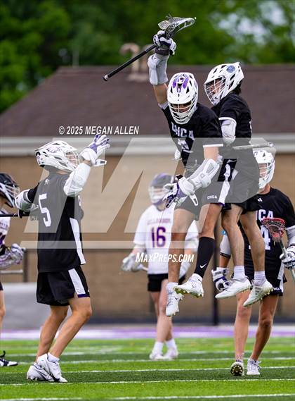 Thumbnail 3 in Cincinnati Hills Christian Academy @ Bellbrook (OHSAA Division 2 Regional Semifinal) photogallery.