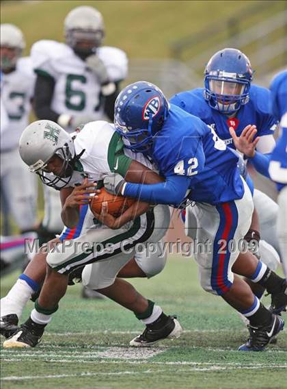 Thumbnail 1 in Hightower vs. West Brook (Texas 5A Region III Area Playoffs) photogallery.