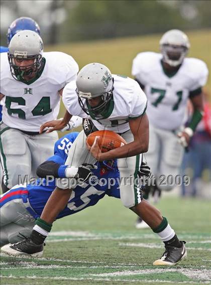 Thumbnail 1 in Hightower vs. West Brook (Texas 5A Region III Area Playoffs) photogallery.
