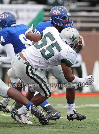 Thumbnail 3 in Hightower vs. West Brook (Texas 5A Region III Area Playoffs) photogallery.