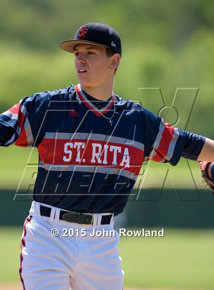 Thumbnail 3 in St. Rita v. Mt. Carmel (IHSA 4A Sectional Final) photogallery.