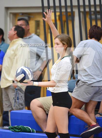 Thumbnail 1 in Teurlings Catholic vs Cabrini (Catholic League Tournament) photogallery.