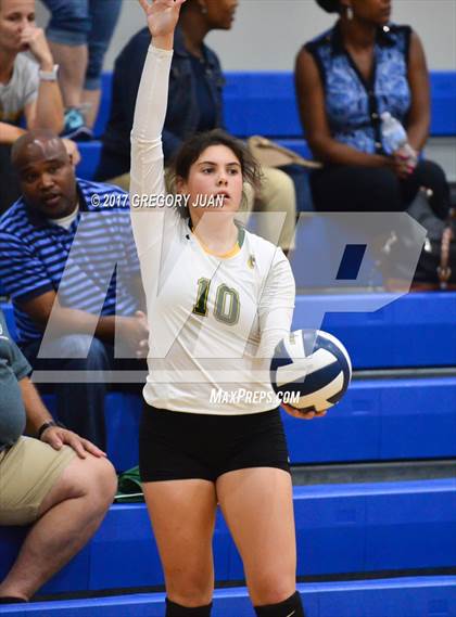 Thumbnail 3 in Teurlings Catholic vs Cabrini (Catholic League Tournament) photogallery.