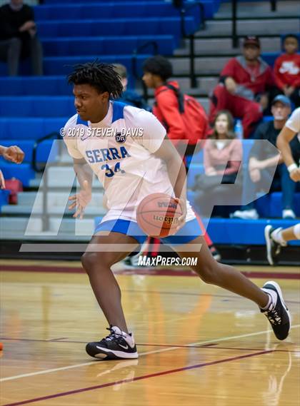 Thumbnail 1 in Serra vs. Corona del Sol  (Visit Mesa Basketball Challenge) photogallery.