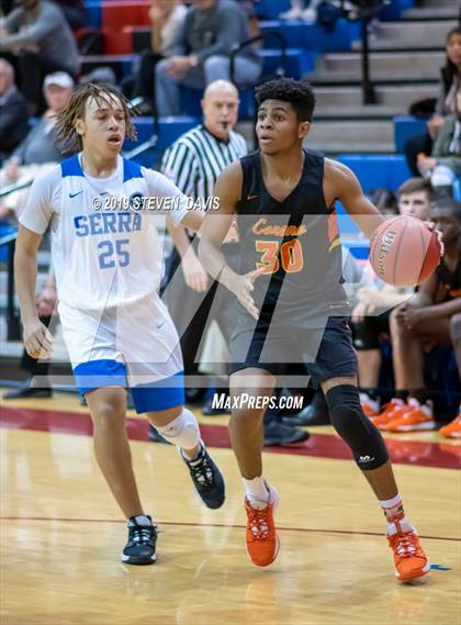 Thumbnail 1 in Serra vs. Corona del Sol  (Visit Mesa Basketball Challenge) photogallery.
