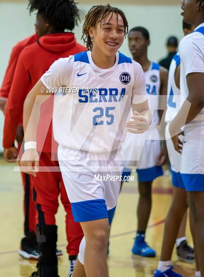 Thumbnail 3 in Serra vs. Corona del Sol  (Visit Mesa Basketball Challenge) photogallery.