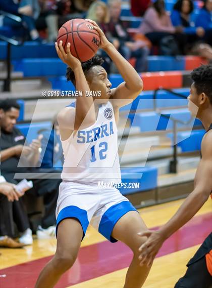 Thumbnail 1 in Serra vs. Corona del Sol  (Visit Mesa Basketball Challenge) photogallery.