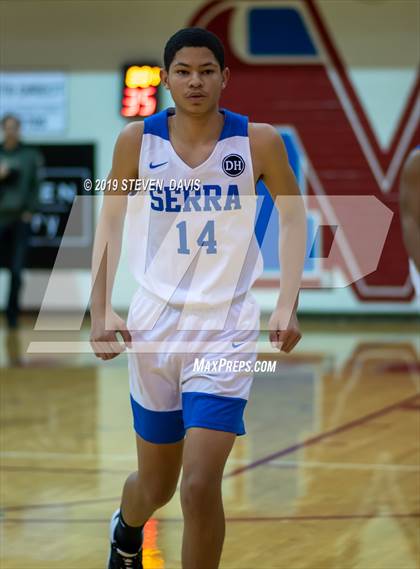 Thumbnail 2 in Serra vs. Corona del Sol  (Visit Mesa Basketball Challenge) photogallery.