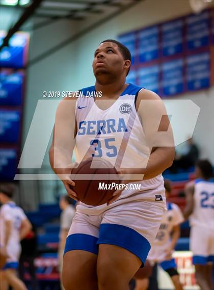 Thumbnail 1 in Serra vs. Corona del Sol  (Visit Mesa Basketball Challenge) photogallery.