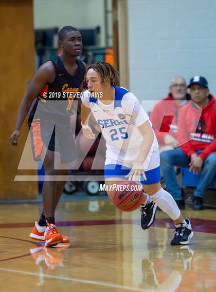 Thumbnail 2 in Serra vs. Corona del Sol  (Visit Mesa Basketball Challenge) photogallery.