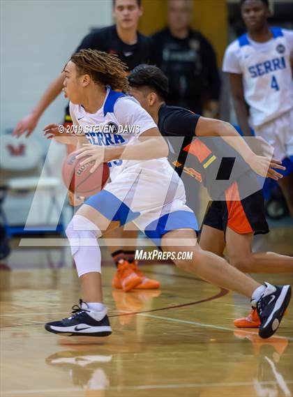 Thumbnail 1 in Serra vs. Corona del Sol  (Visit Mesa Basketball Challenge) photogallery.